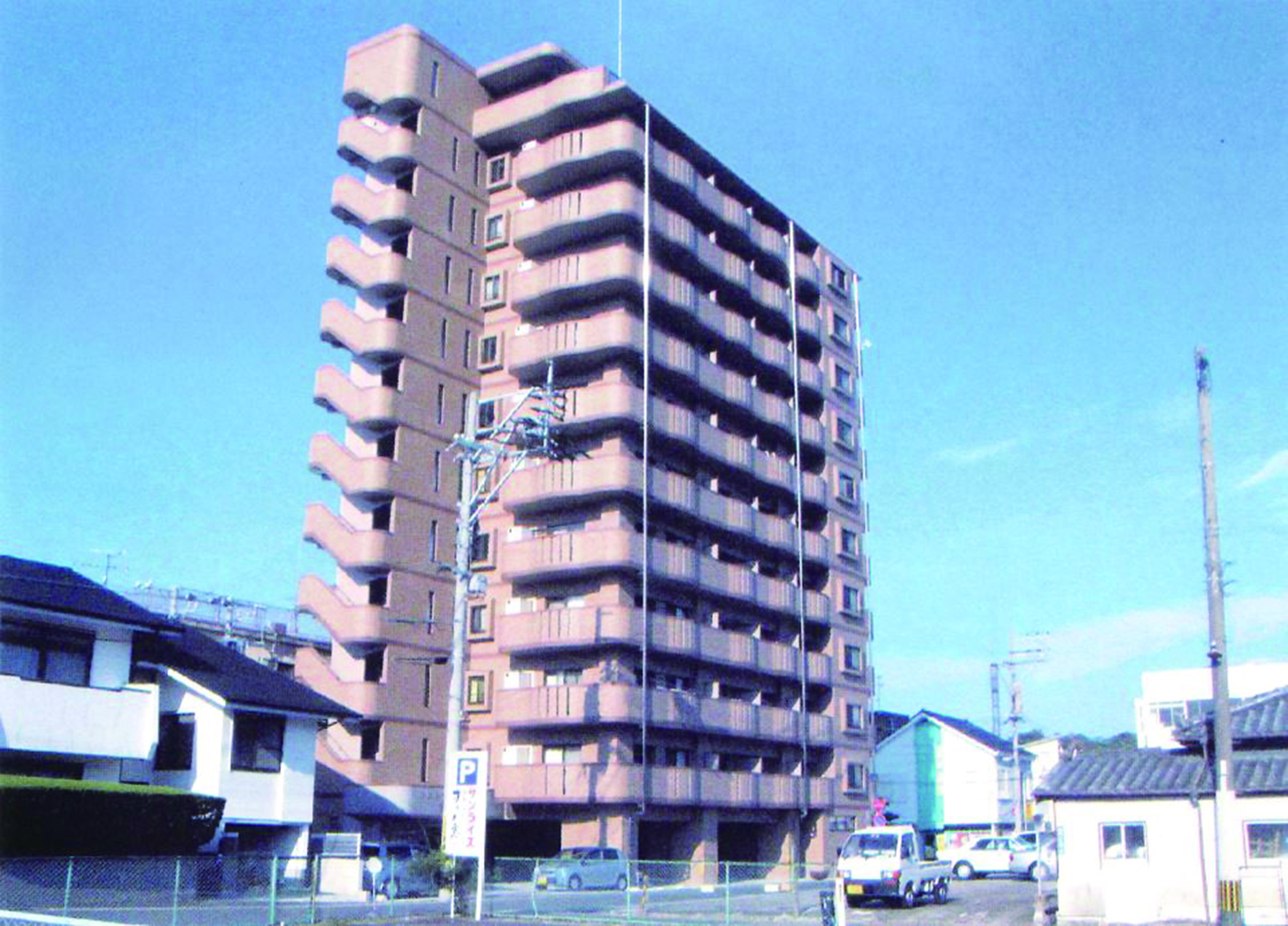 コスモマンション岩崎新築工事 H16.2